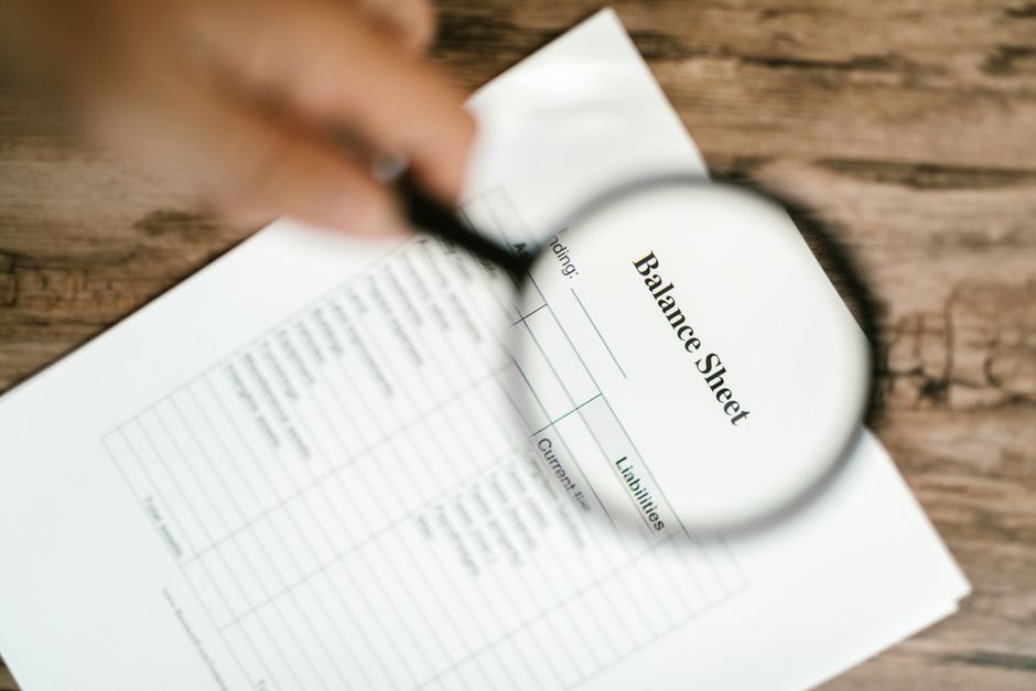 modèle de bilan simplifié